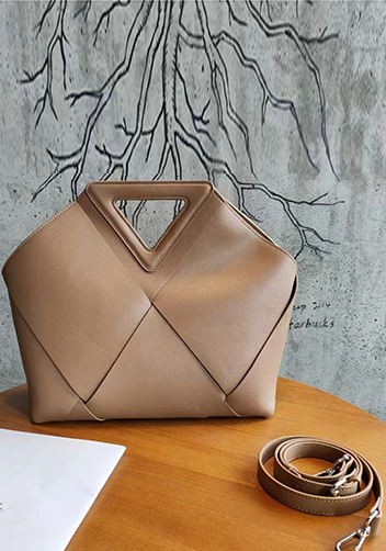 Euclid Large Woven Bag Beige