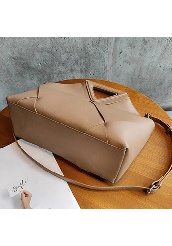 Euclid Large Woven Bag Beige