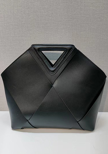Euclid Large Woven Bag Black