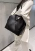 Euclid Large Woven Bag Black