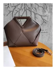 Euclid Large Woven Bag Choco