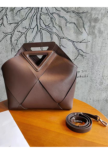 Euclid Large Woven Bag Choco