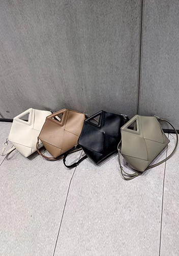 Euclid Large Woven Bag Cream