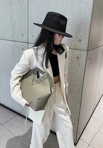 Euclid Large Woven Bag Khaki
