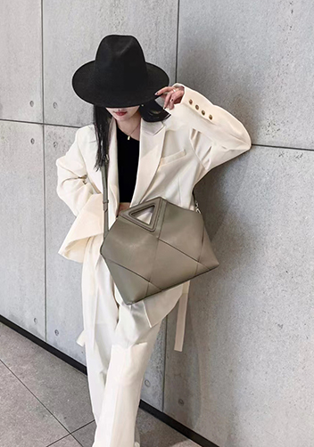 Euclid Large Woven Bag Khaki
