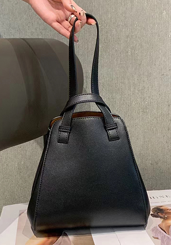 Adrienne Multifunctional Leather Bag Black