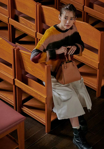 Adrienne Multifunctional Leather Bag Camel