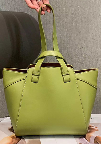 Adrienne Multifunctional Leather Bag Green