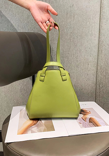 Adrienne Multifunctional Leather Bag Green