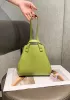 Adrienne Multifunctional Leather Bag Green