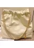 Adela Small Leather Handbag White