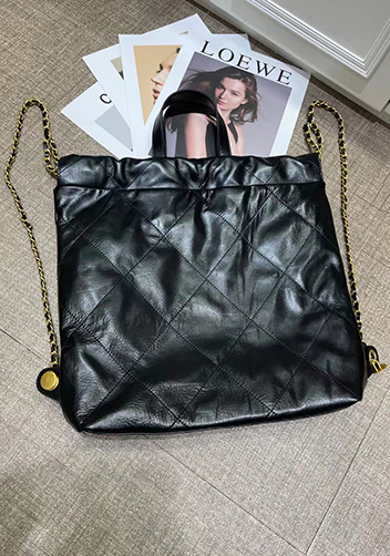 Adela Leather Backpack Black