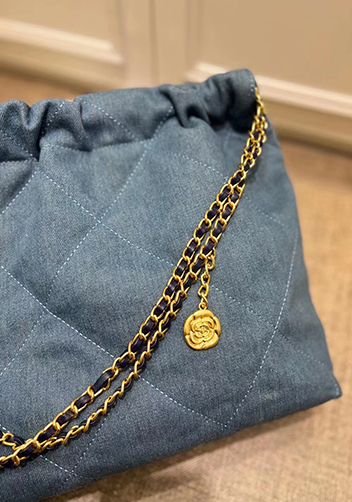 Adela Small Denim Handbag