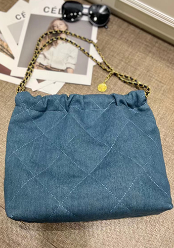 Adela Small Denim Handbag