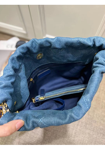 Adela Small Denim Handbag