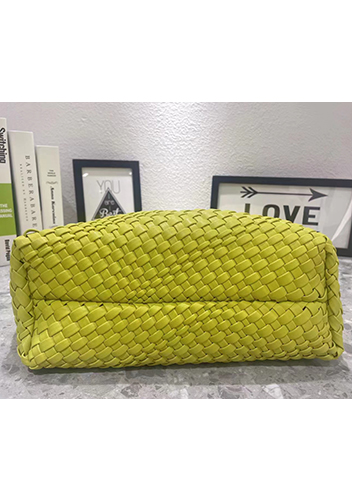 Mia Hobo Woven Single Handle Tote  Kiwi