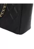 Adele Chain Shoulder Tote Bag Black
