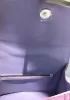 Bonnie Croc Leather Shoulder Mini Bag Purple