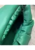 Dina Leather Shoulder Hobo Bag Green