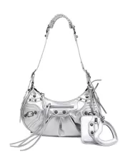 The Route 66 Small Faux Leather Shoulder Bag Sliver