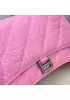 Bonnie Leather Medium Chain Shoulder Bag Pink