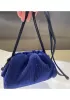 Dina Clutch Shoulder Small Bag Rhinestone Designs Blue
