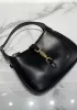 Daphne Leather Shoulder Bag Black