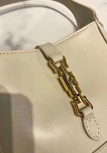 Daphne Leather Shoulder Bag White