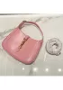 Daphne Leather Shoulder Bag Small Pink