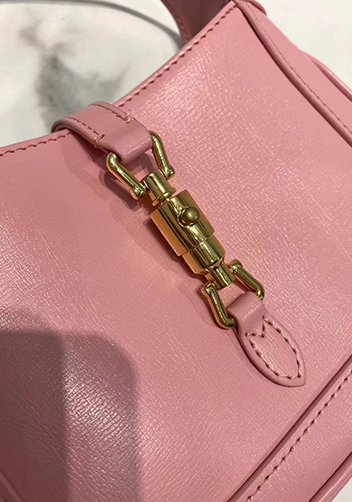 Daphne Leather Shoulder Bag Small Pink