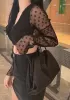 Dina Clutch Shoulder Large Bag Rhinestone Designs Black