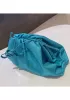 Dina Clutch Shoulder Large Bag Rhinestone Designs Light Blue