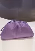 Dina Clutch Shoulder Large Bag Rhinestone Designs Purple