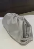 Dina Clutch Shoulder Large Bag Rhinestone Designs Silver