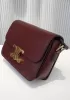 Yuga Classic Leather Bag Burgundy