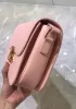 Yuga Classic Leather Bag Cherry Pink