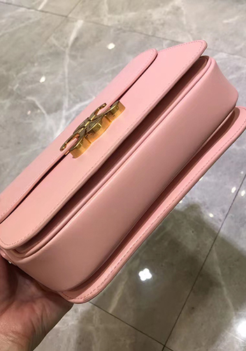 Yuga Classic Leather Bag Cherry Pink
