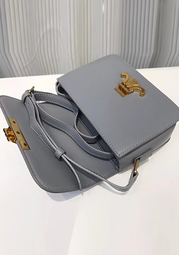 Yuga Classic Leather Bag Blue