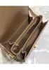 Yuga Lizard Leather Bag Brown