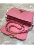 Yuga Lizard Leather Bag Cherry Pink