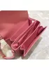 Yuga Lizard Leather Bag Cherry Pink