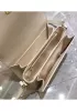 Yuga Lizard Leather Bag Cream