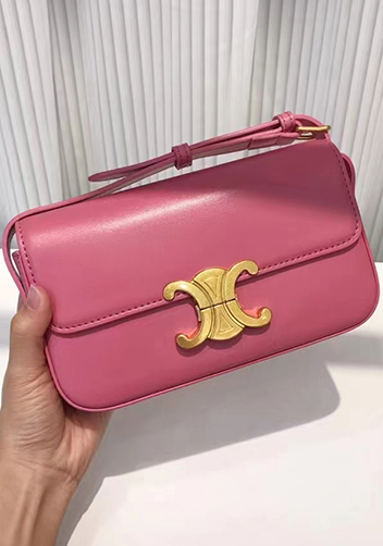 Yuga Leather Shoulder Bag Barbie