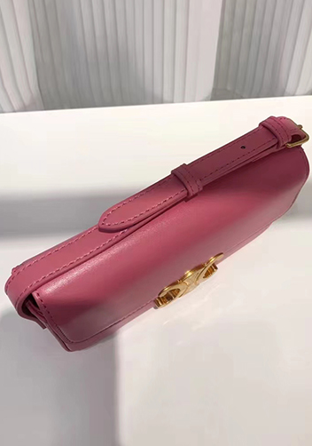 Yuga Leather Shoulder Bag Barbie