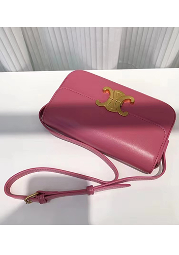 Yuga Leather Shoulder Bag Barbie