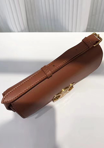 Yuga Leather Shoulder Bag Camel