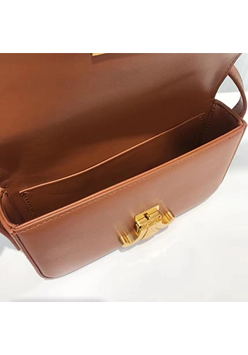 Yuga Leather Shoulder Bag Camel