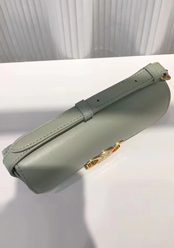 Yuga Leather Shoulder Bag Green