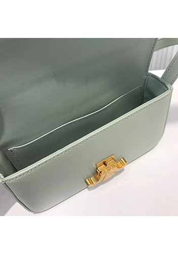 Yuga Leather Shoulder Bag Green