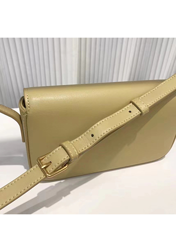 Yuga Leather Shoulder Bag Yellow